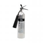 Contempo Fire Extinguisher Stainless Steel CO2 2kg CX-CO2-002-DSS CXCO2002DSS