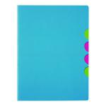 Durable Pagna 5-part Folder A4 Light Blue (Pack of 10) 4180313 DB04178