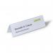 Durable Badgemaker Insert Sheets 61x210mm 150gsm White (Pack of 20) 146002 DB14060
