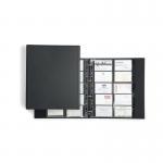 Durable VISIFIX ECONOMY 400 Business Card Ring Binder Black A4 244401 DB21622