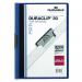 Durable 3mm Duraclip File A4 Dark Blue (Pack of 25) 2200/07