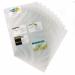 Durable VISIFIX Business Card Pockets Refill A4 Transparent (Pack of 10) 2389 DB2389