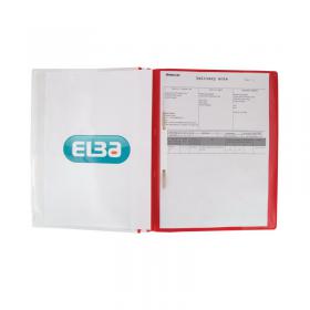 Elba Pocket Report File A4 Red (25 Pack) 400055038 DB257903