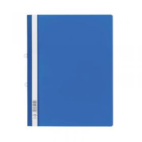 Durable Clear View Folder A4 Blue (Pack of 25) 258006 DB26758