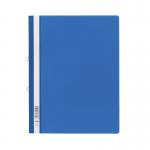 Durable Clear View Folder with Filing Strip A4 Blue (Pack of 25) 258006 DB26758