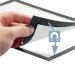 Durable Infoframe Duraframe Self Adhesive A4 Black (Pack of 2) 487201 DB40487