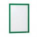 Durable Duraframe Self Adhesive Frame A4 Green (Pack of 2) 487205 DB40508