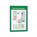 Durable Duraframe Self Adhesive Frame A4 Green (Pack of 2) 487205 DB40508