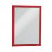 Durable Duraframe Self Adhesive Frame A4 Red (Pack of 2) 487203 DB40518