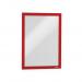 Durable Duraframe Self Adhesive Frame A4 Red (Pack of 2) 487203 DB40518