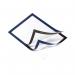 Durable Duraframe Self Adhesive A4 Dark Blue (Pack of 2) 487207 DB40520