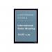Durable Infoframe Duraframe Self Adhesive A4 Black (Pack of 10) 488201 DB40581