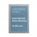 Durable Infoframe Duraframe Self Adhesive A4 Silver (Pack of 10) 488223 DB40585
