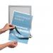 Durable Infoframe Duraframe Self Adhesive A4 Silver (Pack of 10) 488223 DB40585