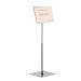Durable Duraview Floor Stand A3 Silver 498223 DB40651