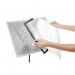 Durable Duraview Floor Stand A3 Silver 498223 DB40651