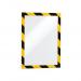 Durable Duraframe Security Self Adhesive A4 Yellow/Black (Pack of 2) 4944130 DB40654