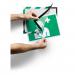 Durable Duraframe Security Self Adhesive A4 GreenWhite (Pack of 2) 4944131 DB40655