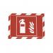 Durable Duraframe Security Self Adhesive A4 RedWhite (Pack of 2) 4944-132 DB40656