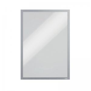 Durable Infoframe Duraframe Magnetic A3 silver Pack of 5 486823