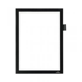 Durable Infoframe Duraframe Note Self Adhesive A4 Black 499301 DB40703