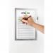 Durable Duraframe Note Self Adhesive A4 Silver 499323 DB40704