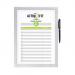 Durable Duraframe Note Self Adhesive A4 Silver 499323 DB40704