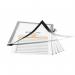 Durable Duraframe Note Self Adhesive A4 Silver 499323 DB40704