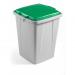 Durable Durabin Bin Square 90 Litre 520x490x610mm Grey 1800474050 DB47405