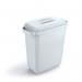 Durable DURABIN Rectangular Waste Bin 60 Litre 282x590x600mm White 1800496010 DB49601