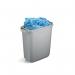 Durable Durabin Bin Rectangular 60 Litre 282x590x600mm Grey 1800496050 DB49605