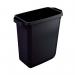 Durable Durabin Bin Rectangular 60 Litre 282x590x600mm Black 1800496221 DB49675