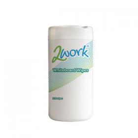 2Work Whiteboard Cleaning Wipes (Pack of 100) DB50372 DB50372