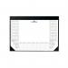 Durable Clear Overlay Calendar Desk Mat 65x52cm Black 729101 DB70113