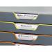 Durable VARICOLOR Desktop Organiser 10 Drawer Colour Coded Modular Storage A4+ 761027 DB70161