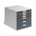 Durable Varicolor 7 Drawer Desktop Organiser Colour Coded A4+ 760727 DB70194