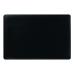 Durable Black Desk Mat With Contoured Edges 400x530mm 7102/01