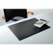 Durable Black Desk Mat With Contoured Edges 400x530mm 710201 DB710201
