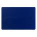 Durable Desk Mat Contoured Edge 530 x 400mm Dark Blue 710207
