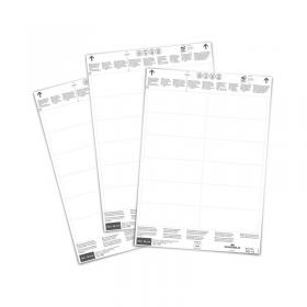 Durable Insert Sheets 100x38mm White (Pack of 240) 102202 DB72575