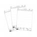 Durable Insert Sheets 100x38mm White (Pack of 240) 102202 DB72575