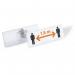 Durable Name Badge with Combi Clip 40x105mm 851900 DB72717
