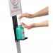 Durable Disinfection Floor Standing DispenserInfo Board 589223 DB72738