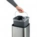 Durable Sensor Waste Bin No Touch Square 12 Litre 342123 DB72833