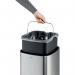 Durable Sensor Waste Bin No Touch Square 35 Litre 342323 DB72835