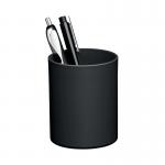 Durable ECO Recycled Plastic Pen Pot Black 775901 DB72973
