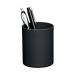 Durable ECO Recycled Plastic Pen Pot Black 775901 DB72973