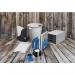 Durable ECO Recycled Plastic Magazine Stand Blue 776106 DB72981