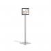 Durable Floorstand Info Stand Basic A4 Anthracite Grey 501257 DB73032