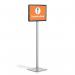 Durable Information Sign Floor Stand A3 501357 DB73033